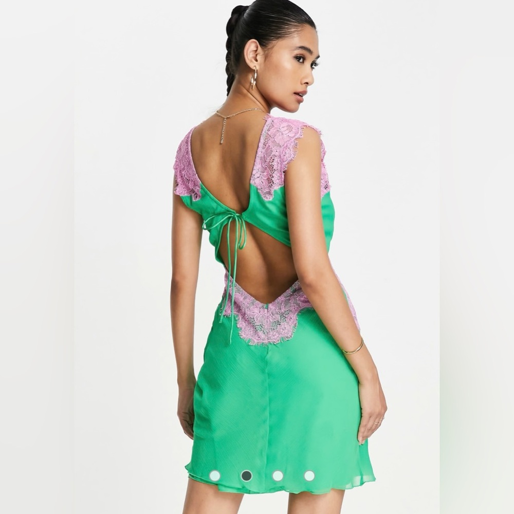 ASOS slip mini dress